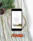 ARNA Digital Wedding Invitation Card Mountain Wedding
