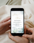 ARNA Digital Wedding Invitation Winter Wedding