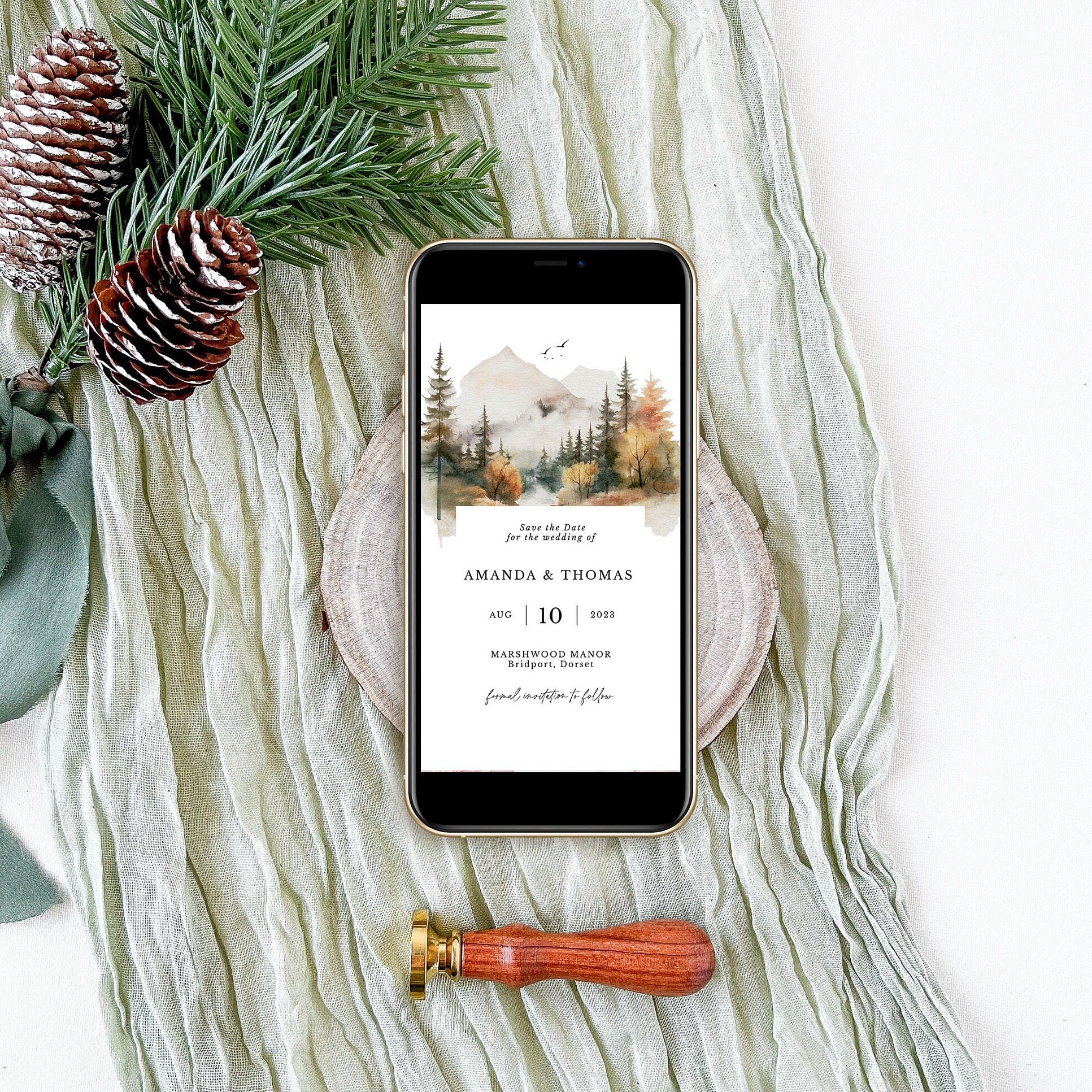 ARNA Fall Mountain Save the Date Digital
