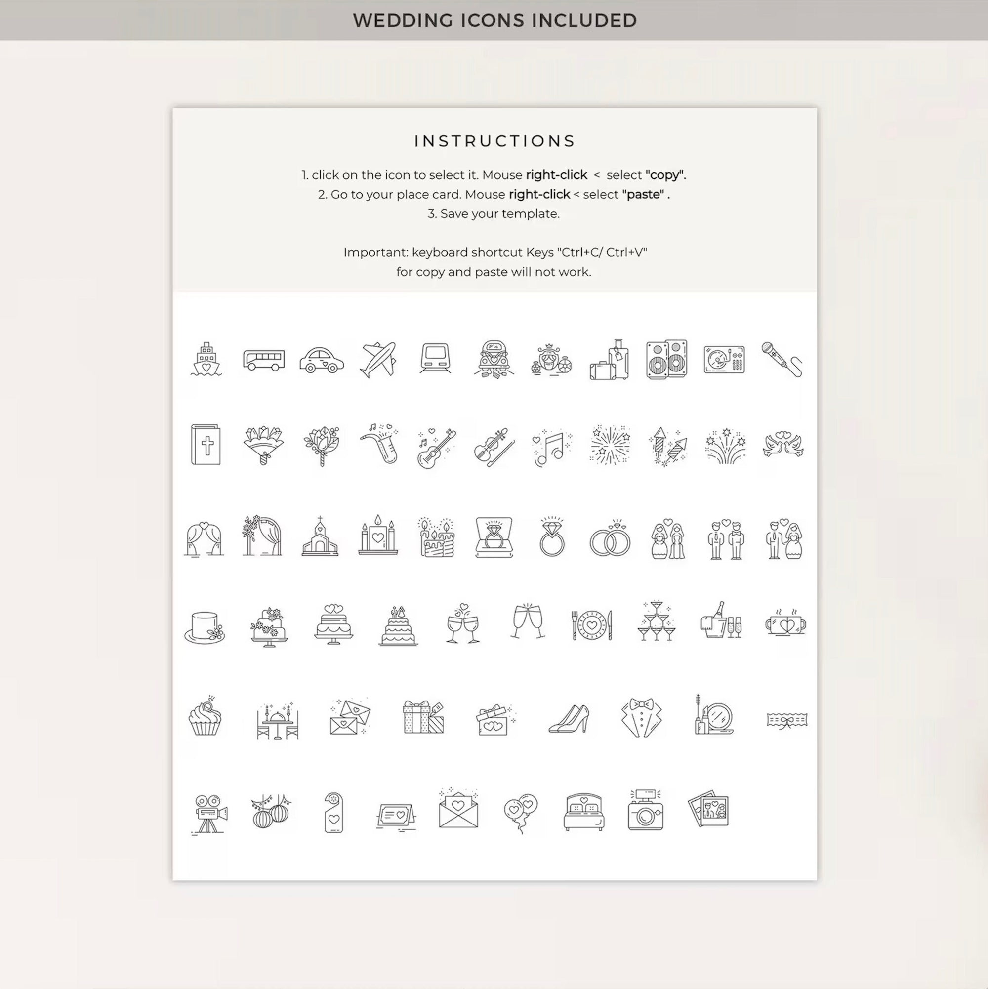 GAIA Woodland Digital Wedding Invitation
