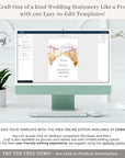 ARNA Floral Wedding Invitation Template