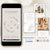 Passport Save the Date Video Template - Rose Gold
