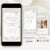 Boarding Pass Save the Date Video Template - Taupe