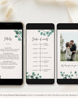 LUISA Marriage Invitation Video Template with Eucalyptus
