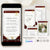 Boarding Pass Wedding Invitation Video Template - Burgundy