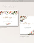 Natalia | Christmas Themed Custom Wedding Sign Template
