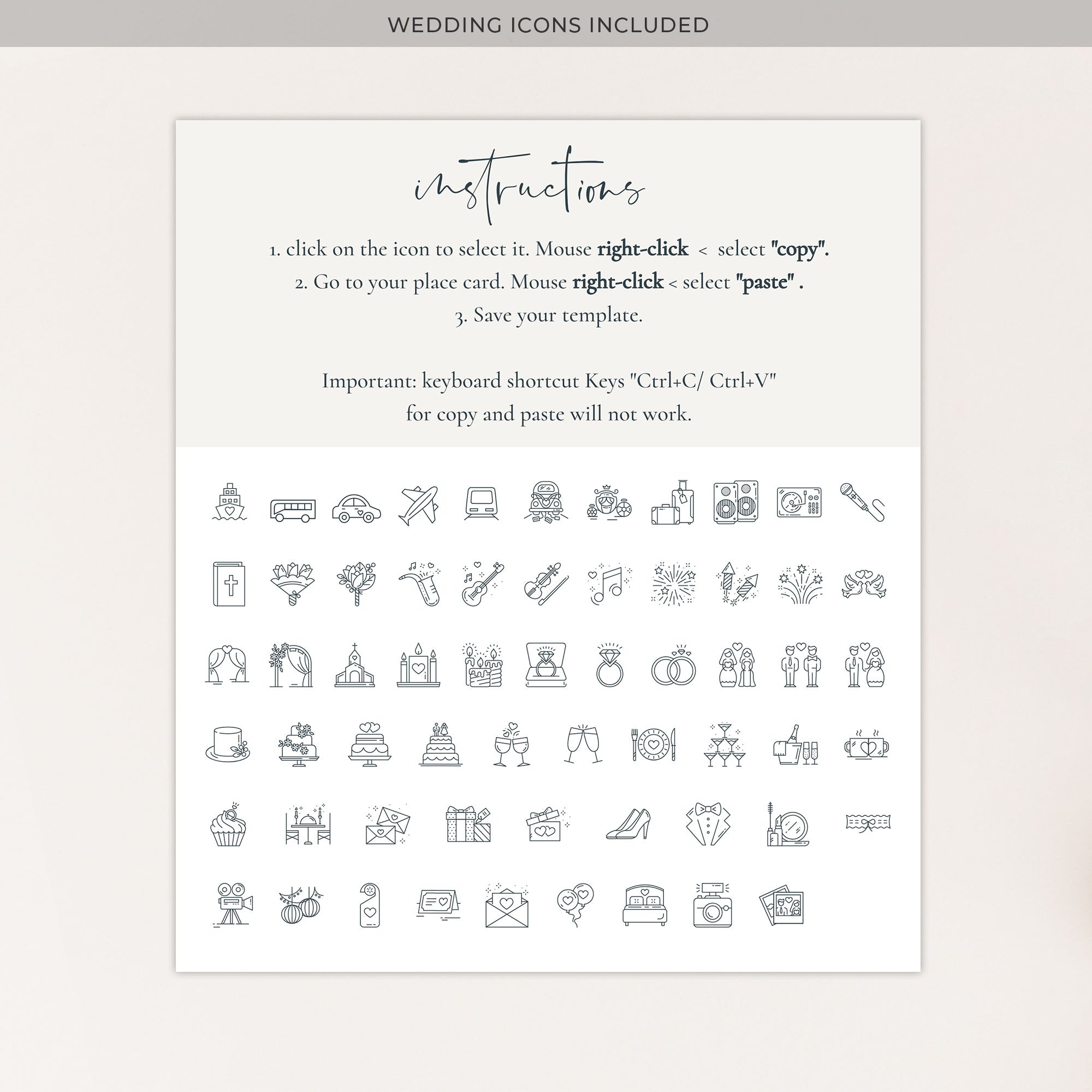 Natalia | Christmas Wedding Day Timeline Template