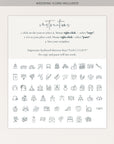 Natalia | Christmas Wedding Day Timeline Template